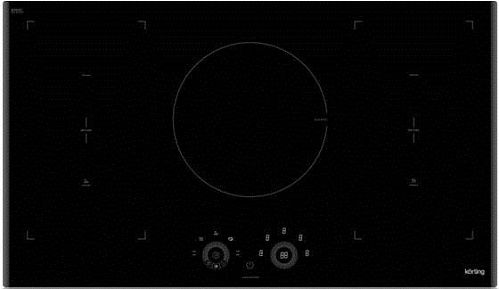 Индукционная варочная поверхность KORTING HIB 95750 B Smart черный/скошенный край фото в интернет-магазине «Mebelex»