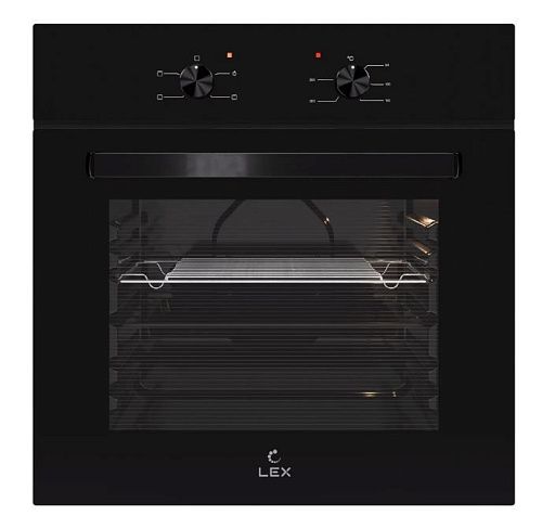 Духовой шкаф Электрический встраиваемый LEX EDM 040 BBL, черный фото в интернет-магазине «Mebelex»