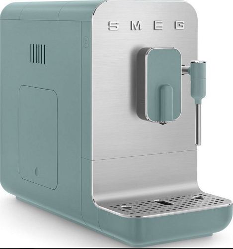 Кофемашина автоматическая SMEG BCC02EGMEU, изумрудно-зеленая фото в интернет-магазине «Mebelex»