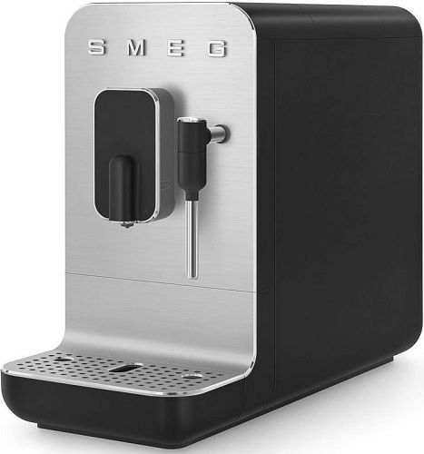 Кофемашина автоматическая SMEG BCC02BLMEU, матовая черная фото в интернет-магазине «Mebelex»