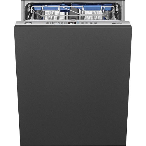 Посудомоечная машина Встраиваемая SMEG STL323BL, 60 см, слайдерное крепление двери фото в интернет-магазине «Mebelex»