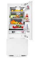 399 490 руб., Холодильник Встраиваемый MAUNFELD MBF212NFW0 двухкамерный 212 см, полный NoFrost