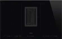 399 990 руб., Варочная панель Индукционная SMEG HOBD682D1 со встроенной вытяжкой черная