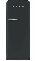 244 990 руб., Холодильник Отдельностоящий SMEG FAB28RDBLV5  стиль 50-х годов, петли справа, Черный вельвет