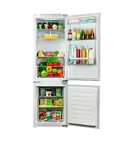 69 390 руб., Холодильник встраиваемый двухкамерный LEX RBI 201 NF
